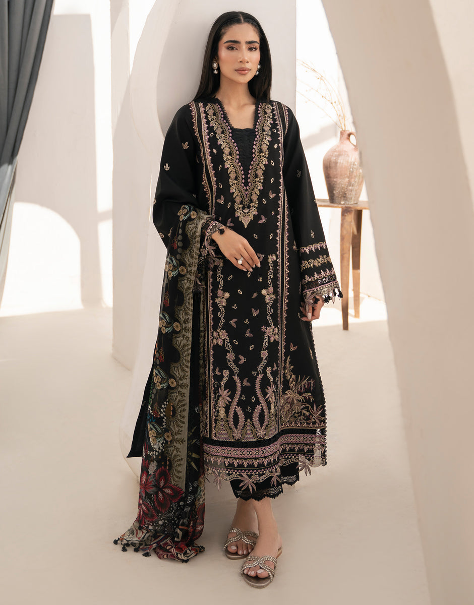 Digital Print Luxury Lawn | Essential 2-Piece Collection D-1005