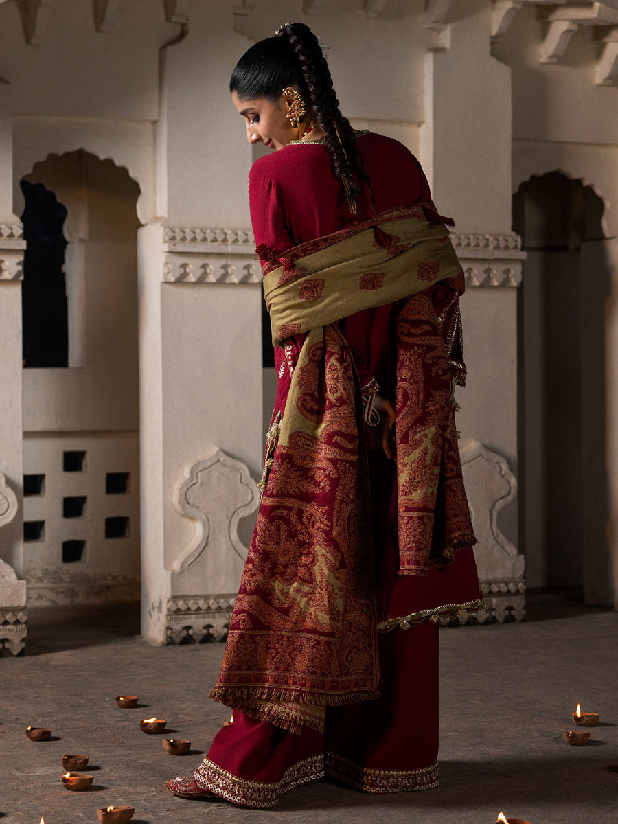DAYAR | 3 Pc Unstitched – Cinq Apparel
